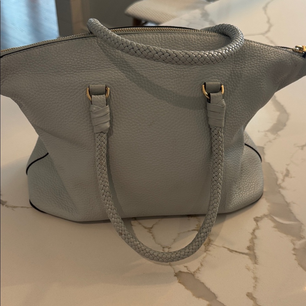 Tory Burch Light Gray Tote Bag - Picture 2 of 5
